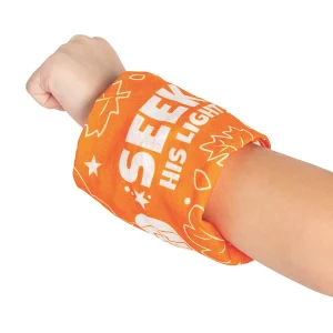 Christian Pumpkin Tube Face Masks - 12 Pc.<Oriental Trading Outlet