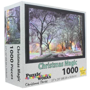 Oriental Trading Puzzles*Christmas Magic 1000 Piece Jigsaw Puzzle