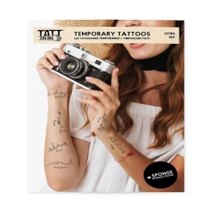 Oriental Trading Temporary Tattoos*Cities Tattoo Set