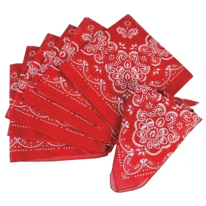 Classic Red Bandanas - 12 Pc.<Oriental Trading Best