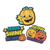 Color Your Own Christian Pumpkin Fuzzy Magnets - 12 Pc.<Oriental Trading New