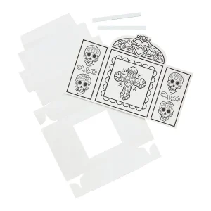 Color Your Own Day Of The Dead Shrines - 6 Pc.<Oriental Trading Cheap