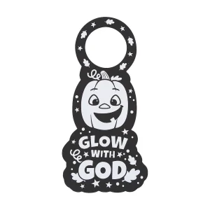 Color Your Own Fuzzy Christian Pumpkin Doorknob Hangers - 12 Pc.<Oriental Trading Outlet