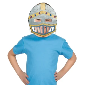 Color Your Own Knight Masks - 12 Pc.<Oriental Trading Store
