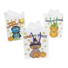 Color Your Own Medium Halloween Gift Bags - 12 Pc.<Oriental Trading Online