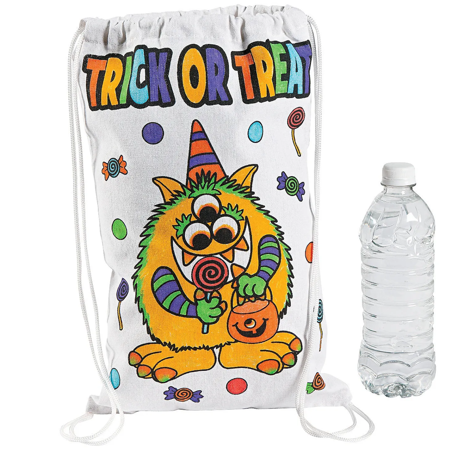 color_your_own_medium_hal_0.webp Color Your Own Medium Halloween Trick-Or-Treat Drawstring Bags - 12 Pc.<Oriental Trading Fashion