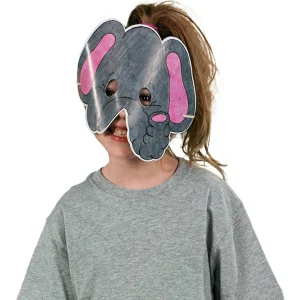 Color Your Own Zoo Animal Masks - 12 Pc.<Oriental Trading Outlet