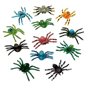 Oriental Trading Character Toys*Colorful Spider Toys - 72 Pc.