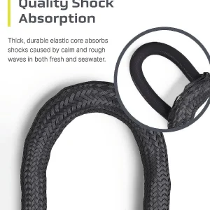 Colt Sports 2 Pack Bungee Dock Lines Mooring Rope For Boats - Green & Yellow 5 Feet - Marine Rope, Elastic Boat, Jet Ski, With Secure Stainless Steel Hooks<Oriental Trading Online