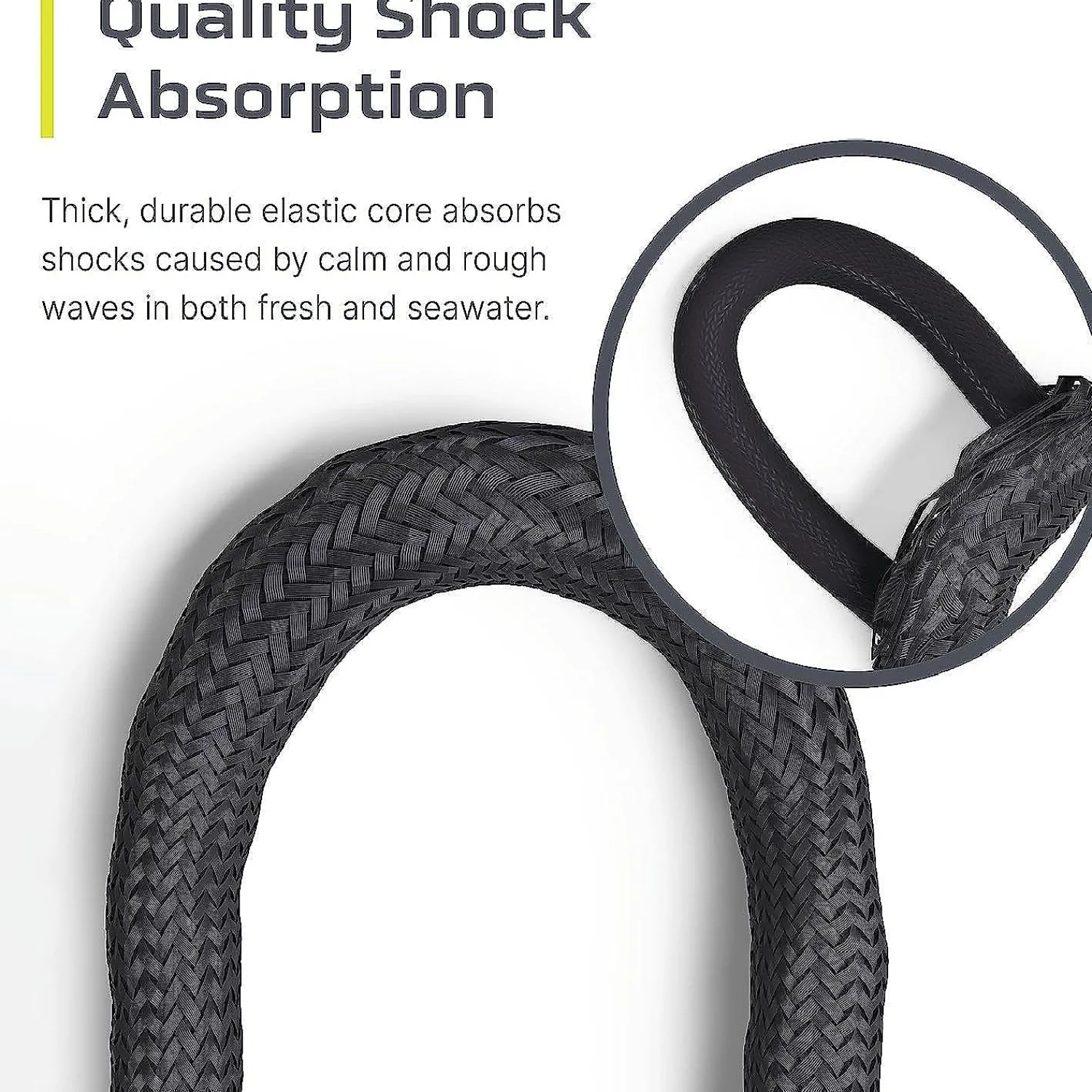 colt_sports__pack_bungee__2-3.webp Colt Sports 2 Pack Bungee Dock Lines Mooring Rope For Boats - Green & Yellow 5 Feet - Marine Rope, Elastic Boat, Jet Ski, With Secure Stainless Steel Hooks<Oriental Trading Online
