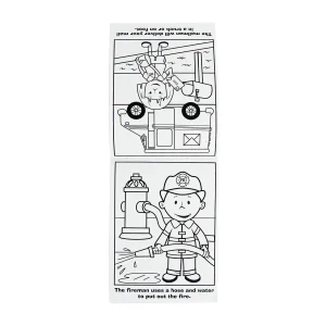 Oriental Trading Activity Books*Community Helper Coloring Books - 24 Pc.