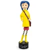 Oriental Trading Character Toys*Coraline In Rain Coat Pvc Bobble Figure 5 Inches Tall