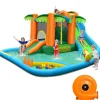 Costway Inflatable Water Slide Park Kid Bounce House W/ Upgraded Handrail & 780W Blower<Oriental Trading Flash Sale