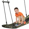 Costway Saucer Tree Swing Surf Kids Outdoor Adjustable Swing Set W/ Handle<Oriental Trading Clearance