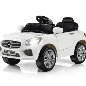 Oriental Trading Toy Cars*Costway 6V Kids Ride On Car Rc Remote Control Battery Powered W/ Led Lights Mp3 White