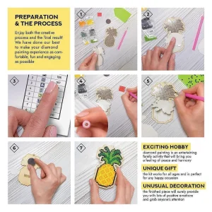Crafting Spark - Little Witch Csw336 Diamond Painting On Plywood Kit<Oriental Trading Cheap