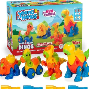 Oriental Trading Building Blocks*Creative Kids Build & Learn Dinosaur Take Apart Toy Set With Tools Age 3+
