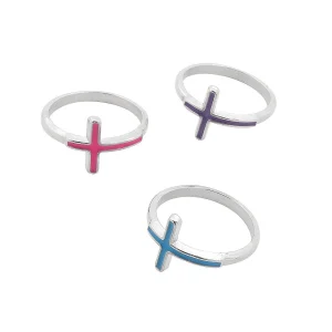 Oriental Trading Rings*Cross Rings - 24 Pc.