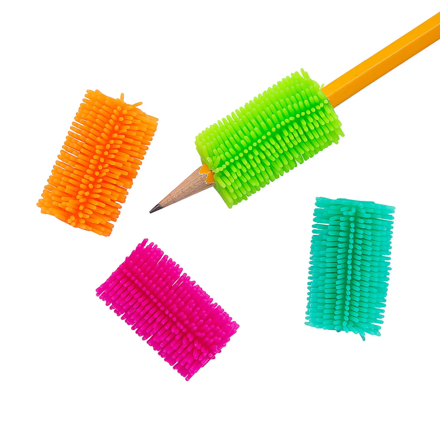 cushy_pencil_grips___pc_0.webp Oriental Trading Fidget Toys & Spinners*Cushy Pencil Grips - 24 Pc.