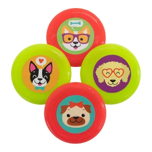 Cute Dog Party Mini Flying Discs - 12 Pc.<Oriental Trading Cheap