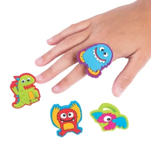 Cute Monster Rings - 12 Pc.<Oriental Trading Best Sale