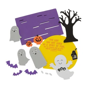 3D Halloween Fear Not With God Craft Kit - Makes 12<Oriental Trading Discount