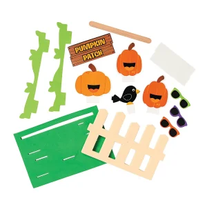 3D Pumpkin Patch Scene Craft Kit - Makes 12<Oriental Trading Discount