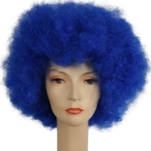 Deluxe Afro Wig, Royal Blue<Oriental Trading Fashion