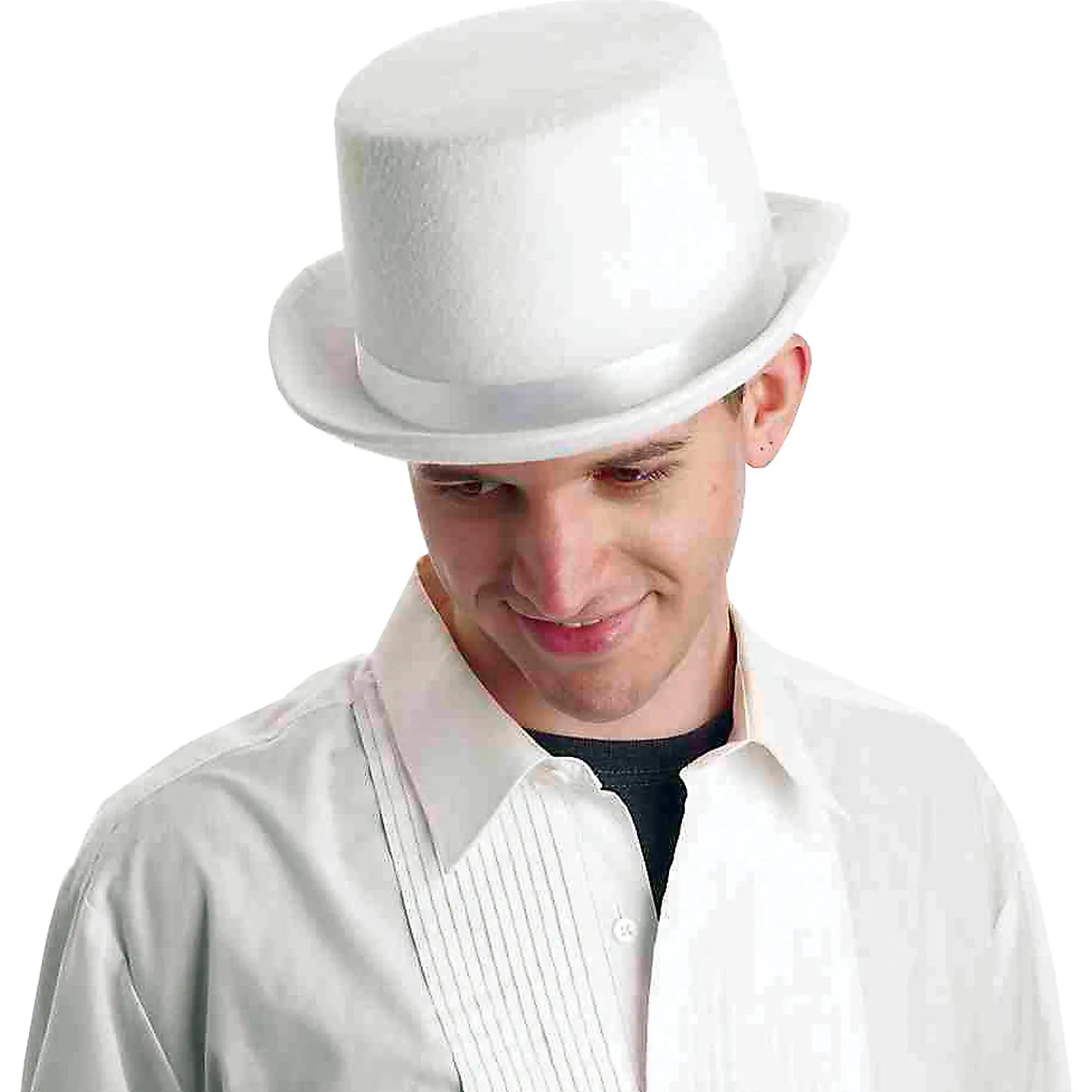 deluxe_white_top_hat_0.webp Deluxe White Top Hat<Oriental Trading Cheap