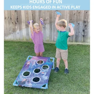 Disney Frozen 2 Frost Toss Game Set By Gosports - Includes 8 Snowflake Bean Bags With Portable Carrying Case<Oriental Trading Discount