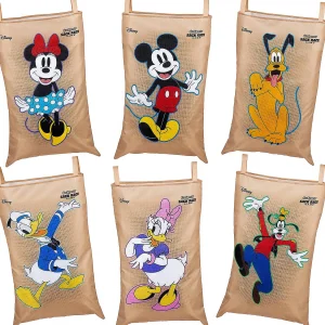 Disney Mickey And Friends Sack Race Party Game By Gosports - 6 Pack Bags For Kids<Oriental Trading Cheap