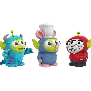 Oriental Trading Character Toys*Disney Toy Story Pixar Alien Remix 3-Pack Miguel Sulley Remy Figures Mattel
