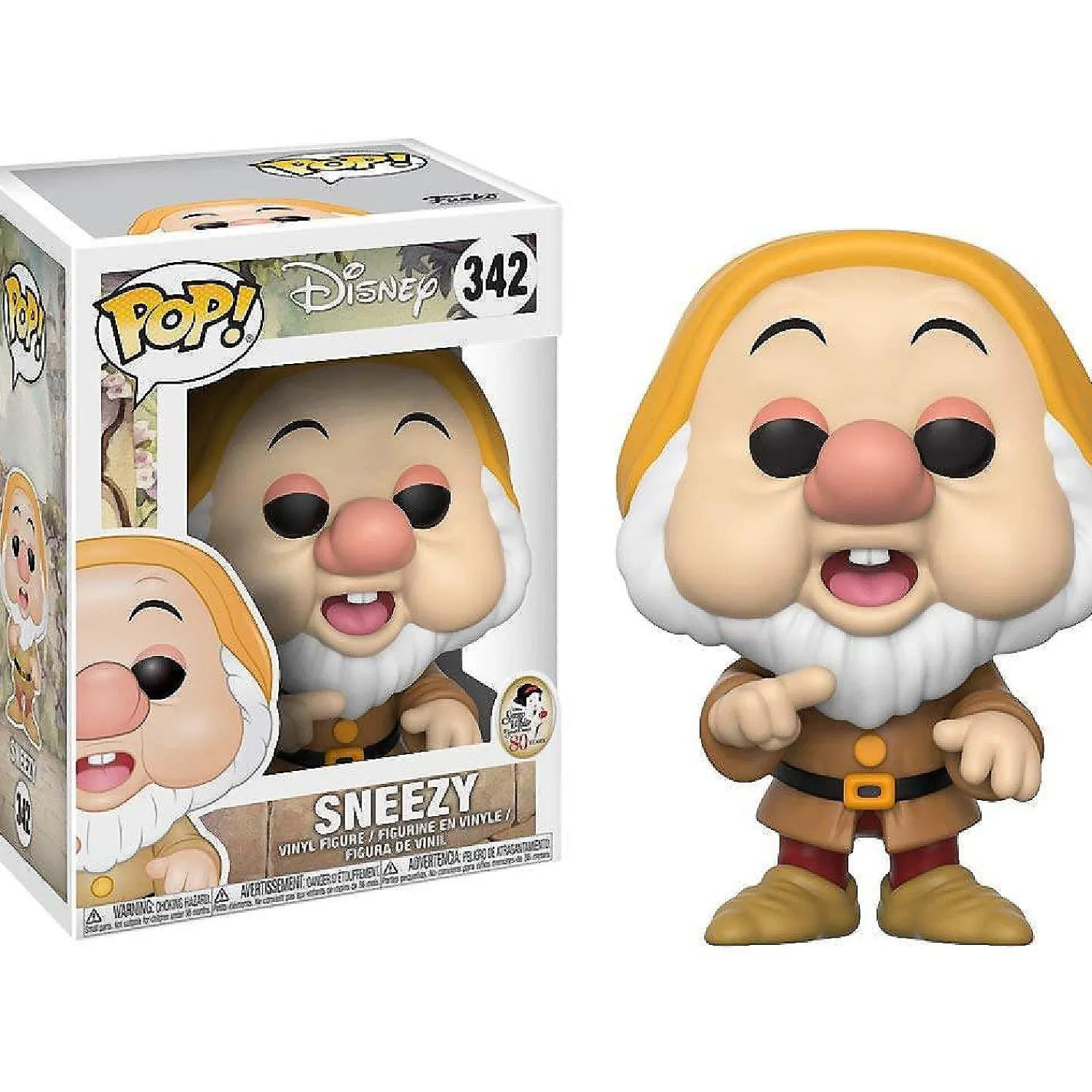 disneys_snow_white_funko__0.webp Oriental Trading Character Toys*Disney's Snow White Funko Pop Vinyl Figure - Sneezy