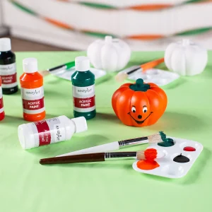 Diy Ceramic Halloween Pumpkin Kit - 42 Pc.<Oriental Trading Sale