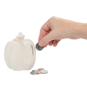 Diy Ceramic Pumpkin Banks - 12 Pc.<Oriental Trading Sale
