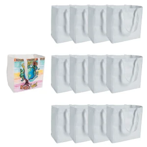 Diy Large Shopper Totes - 12 Pc.<Oriental Trading Shop