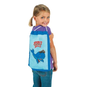 Diy Medium White Canvas Drawstring Bags - 12 Pc.<Oriental Trading Best