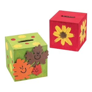 Diy Unfinished Wood Block Bank - 12 Pc.<Oriental Trading Shop