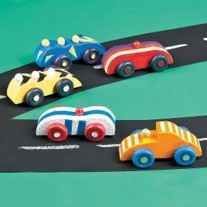 Oriental Trading Toy Cars*Diy Unfinished Wood Cars - 12 Pc.