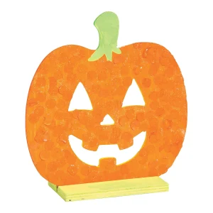 Diy Unfinished Wood Halloween Jack-O'-Lantern Stand-Ups - 12 Pc.<Oriental Trading Outlet