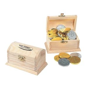 Diy Unfinished Wood Treasure Boxes - 12 Pc.<Oriental Trading Cheap