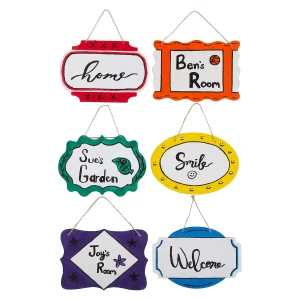 Diy Wood Sign Assortment - 12 Pc.<Oriental Trading Sale
