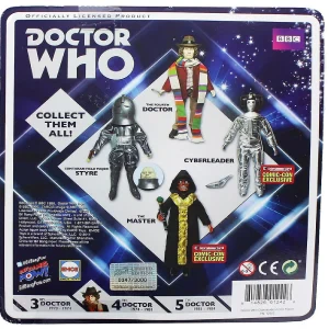Oriental Trading Character Toys*Doctor Who Cyberleader Retro Clothed 8