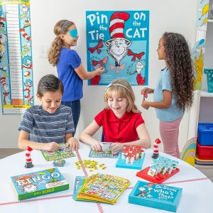 Oriental Trading Games*Dr. Seuss™ Games With Award Kit - 744 Pc.