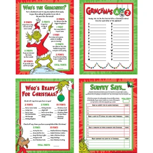 Oriental Trading Games*Dr. Seuss™ The Grinch™ Family Game Kit For 24