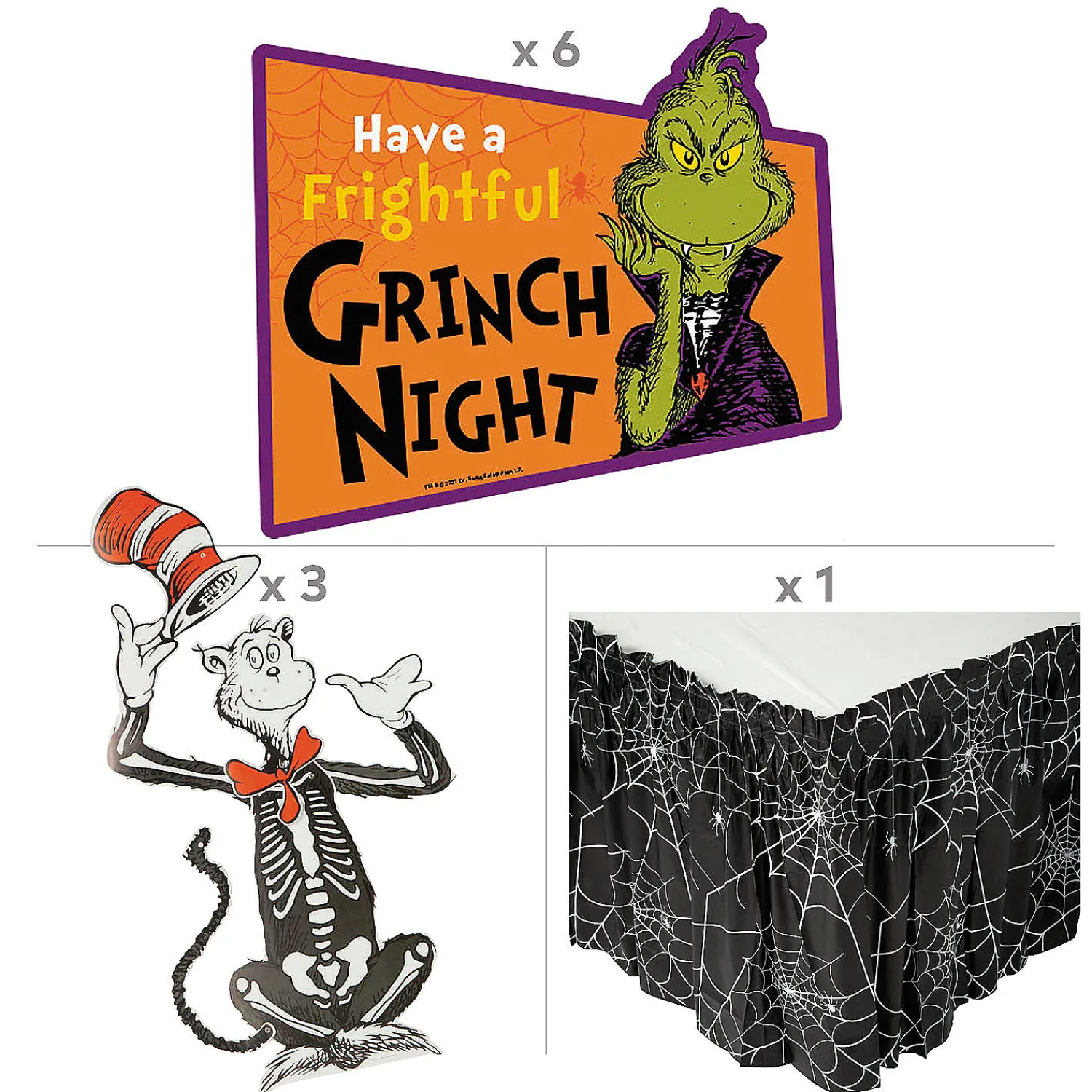 dr_seuss_value_halloween__1.webp Dr. Seuss™ Value Halloween Trunk-Or-Treat Decorating Kit - 10 Pc.<Oriental Trading Store