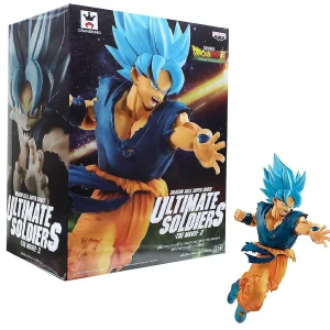 Oriental Trading Character Toys*Dragon Ball Super Movie Ultimate Soldiers Banpresto Vol. 2 Figure - Ss Blue Goku