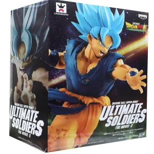 Oriental Trading Character Toys*Dragon Ball Super Movie Ultimate Soldiers Banpresto Vol. 2 Figure - Ss Blue Goku