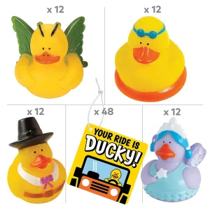 Oriental Trading Rubber Duckies*Duck Duck The Four Seasons Kit For 48