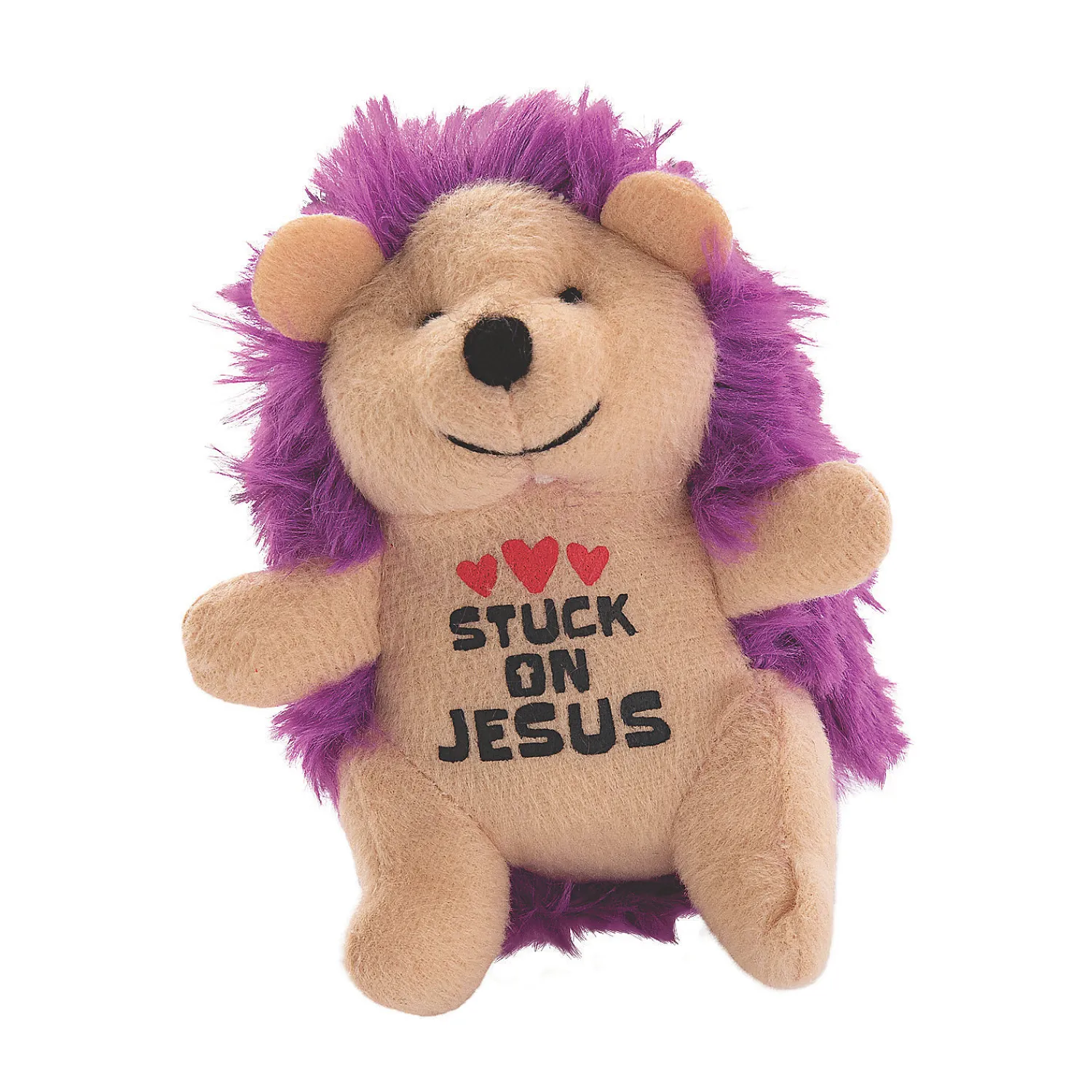 easter_stuck_on_jesus_rel_0.webp Oriental Trading Stuffed Animals & Plush Toys*Easter Stuck On Jesus Religious Stuffed Hedgehogs - 12 Pc.